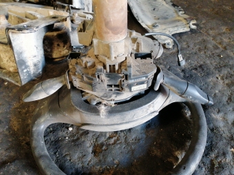 Ford Transit V184 Sinyal Silecek Kolu Çıkma